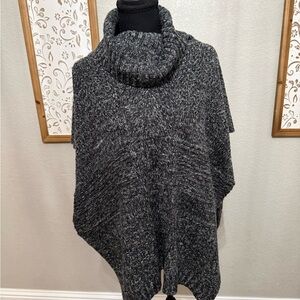 Apt. 9 Gray Knit Poncho